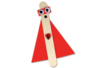 Marque-page super héros - Activités manuelles personnages rigolos – 10doigts.fr