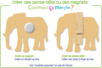 Créer des pense-bête ou des magnets - Déco en bois brut – 10doigts.fr