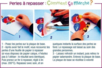 Plaques géométriques transparentes pour perles fusibles - Perles à repasser 5 mm – 10doigts.fr