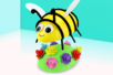 Abeille 3D - Polystyrène - Supports à décorer – 10doigts.fr