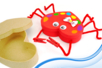 Activité Crabe Boite Coeur - Activités manuelles Été – 10doigts.fr