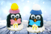 Activité Hiver Manchot Gobelethiver - Activités manuelles Hiver – 10doigts.fr