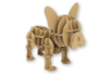 Bulldog carton à assembler 12 x 10 x 8 cm - Maquettes en carton – 10doigts.fr
