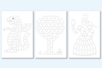 Cartes à décorer avec des flocons de maïs - Flocons de maïs – 10doigts.fr