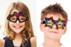 Cartes à gratter : lunettes - Cartes à gratter, à poinçonner – 10doigts.fr