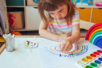 coton tige peinture enfant - Tampons mousse, éponges – 10doigts.fr