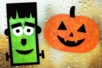 Décorations de fenêtres pour Halloween (attrape-soleil) - Pinceaux brosses – 10doigts.fr