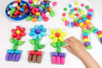 Dessiner en 3D avec les flocons de maïs - Flocons de maïs – 10doigts.fr