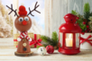 Le renne du père Noël - Formes à décorer - Polystyrène – 10doigts.fr