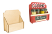 Etagère à epice en bois à monte - Objets bois pour la cuisine – 10doigts.fr
