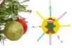 étoile sapin paille en carton DIY noël - Activités manuelles Noël – 10doigts.fr