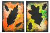 feuilles pochoirs gouache - Pochoirs nature – 10doigts.fr