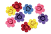 fleurs en caoutchouc - Décorations à coller – 10doigts.fr