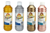 gouaches métallisées or argent bronze cuivre 500 ml - Peinture gouache 10doigts – 10doigts.fr