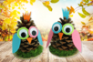 Hibou pomme de pin - Décors nature – 10doigts.fr