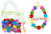 kit couronne oeuf fleuris - Couronnes de Pâques – 10doigts.fr