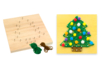 kit string art sapin noël - String Art - Broderie et tissage – 10doigts.fr