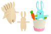 lapin en bois - Supports Pâques – 10doigts.fr