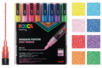 Marqueurs POSCA pointes fines - couleurs pailletées assorties - Marqueur POSCA – 10doigts.fr