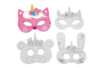 masques licorne à colorier - Masques Créatifs – 10doigts.fr