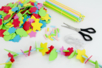 Matériel collier mousse hawai - Activités manuelles Carnaval, Mardi gras – 10doigts.fr