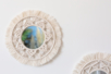 miroir en macramé crochet - Corde naturelle – 10doigts.fr