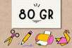 papier 80 grammes - Papier adhésif – 10doigts.fr
