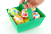 Paques Peinture doigts Oeufs Enfants - Activités manuelles Pâques – 10doigts.fr