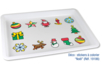 Plateau en PVC blanc - Outils et colles - Construction et Maquette – 10doigts.fr