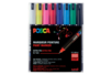 Pochette de 8 marqueurs pointe extra-fine, couleurs assorties - Feutres pointes fines – 10doigts.fr