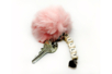 pompons fourrure porte clé - Pompons – 10doigts.fr