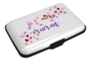 porte carte lettering - Plastique Opaque – 10doigts.fr