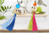porte-clés pompons mignons - Porte-clés – 10doigts.fr