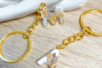 porte clés résine alphabet initiale - Moules pour plâtre, savon, béton ... – 10doigts.fr