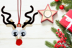 Rudolphe le renne du père Noël - Accessoires en bois – 10doigts.fr