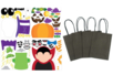 sacs firandises personnages d'halloween - Sacs à bonbons Halloween – 10doigts.fr