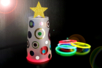 sapin gobelet lumineux noël - Activités manuelles lumières – 10doigts.fr