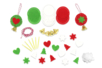 Set de 6 boules clochette feutrine rembourée - Kits Mercerie – 10doigts.fr