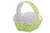 Set de 6 paniers fleuris - Paniers de Pâques – 10doigts.fr