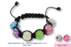 shamballa disco noir - Cordon queue de rat – 10doigts.fr