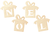 suspension cadeau - Objets en bois Noël – 10doigts.fr