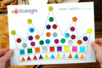 Tableau Gommette Enfants Fete des rois - Activités manuelles Épiphanie – 10doigts.fr