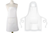tablier blanc coton - Coton, lin - Textiles – 10doigts.fr