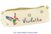 Trousse en coton naturel avec fermeture zippée : idée déco - Activités manuelles objets décorés – 10doigts.fr