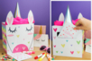 urne licorne - Boîtes à décorer – 10doigts.fr