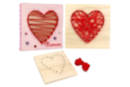 Kit String Art Coeur - String Art - Broderie et tissage - 10doigts.fr