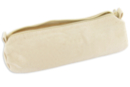 Trousse ronde en coton, fermeture zippée - 22 cm - Coton, lin - Textiles - 10doigts.fr