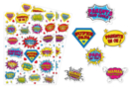Gommettes "Super-parents" - 21 pcs - Gommettes  Fête des parents - 10doigts.fr