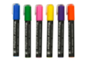 Marqueurs peinture acrylique - 6 couleurs - Marqueur peinture - 10doigts.fr