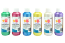 Gouache nacrée 10doigts, 250 ml - 6 couleurs - Peinture gouache 10doigts - 10doigts.fr